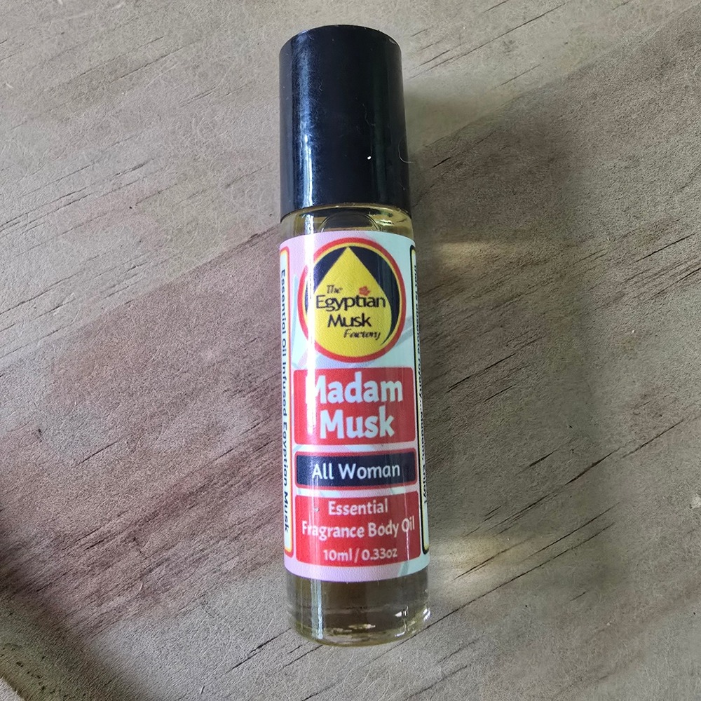 Egyptian Musk Factory Madam Musk All Woman Fragrance Body Oil 10ml Roll-On NEW